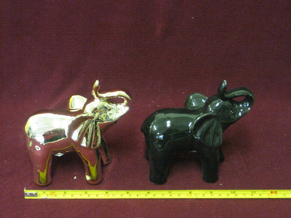 Suvenyras keramikinis dramblys